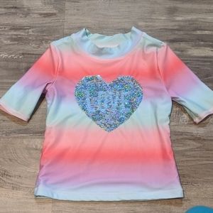 Girls Size 8 Rashguard